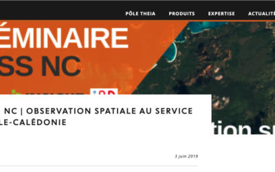 OSS NC 2019 : observation spatiale au service de la Nouvelle-Calédonie